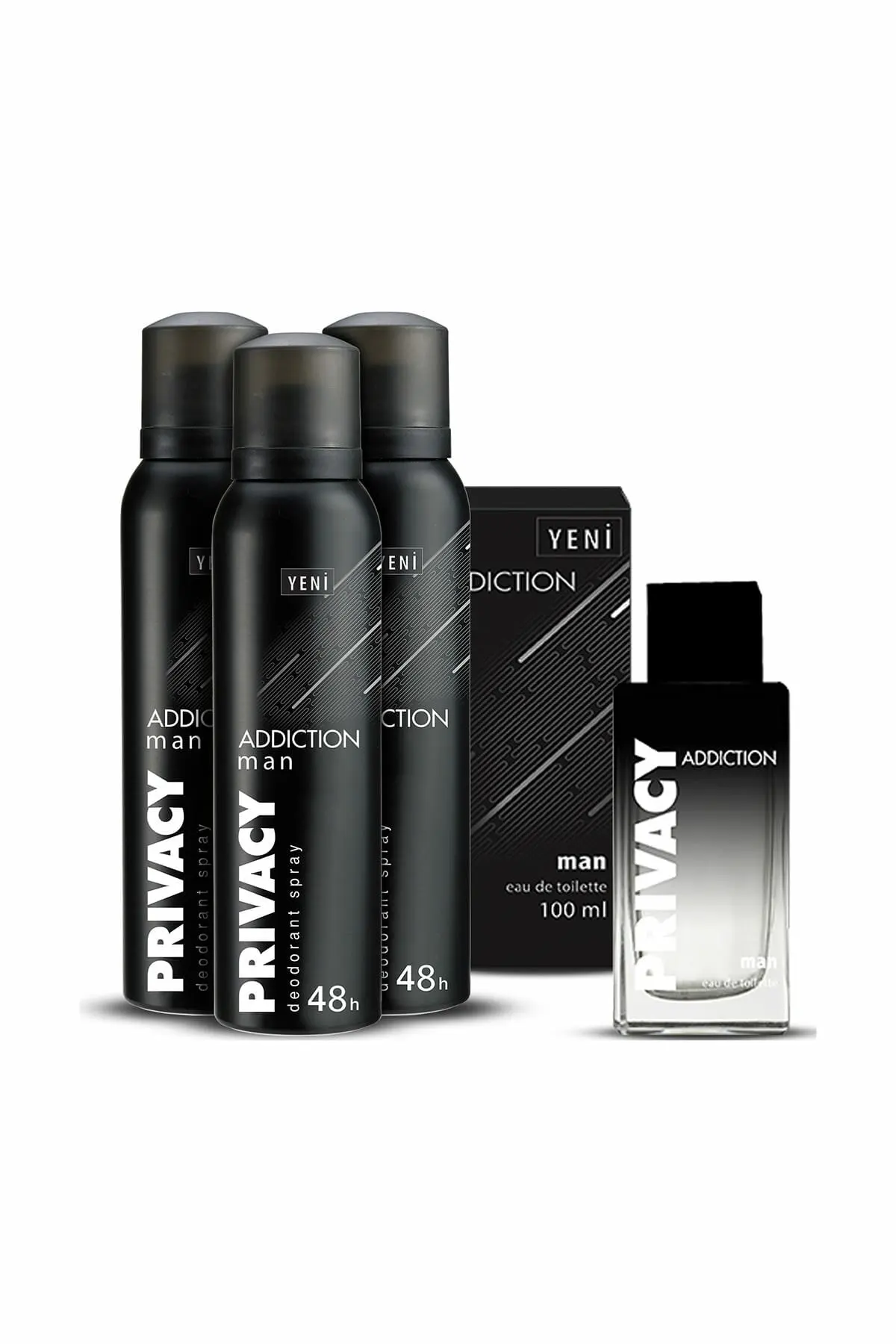 Дезодорант для мужчин, 150 мл, 3 шт. + парфюм для мужчин, 100 мл от AliExpress RU&CIS NEW