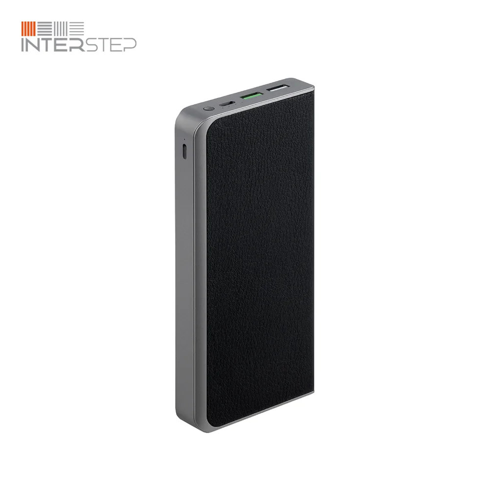 Внешний аккумулятор INTERSTEP PB10Qi с беспроводной зарядкой|Внешние аккумуляторы| |