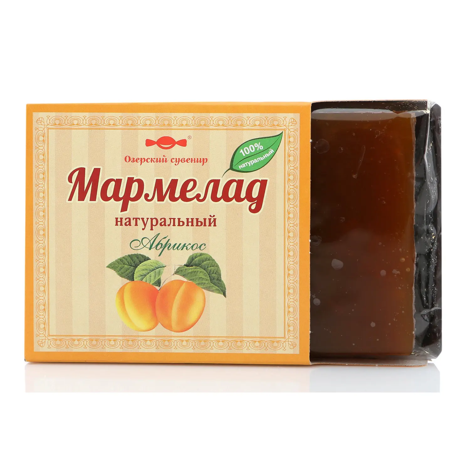 Мармелад фруктово-ягодный ТМ Озерский сувенир Абрикос |