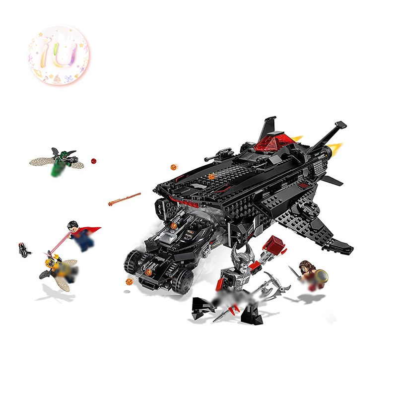 BELA 10846 Super Heroes Flying Fox: Бэтмобиль Airlift Attack Строительные блоки подарки игрушки для