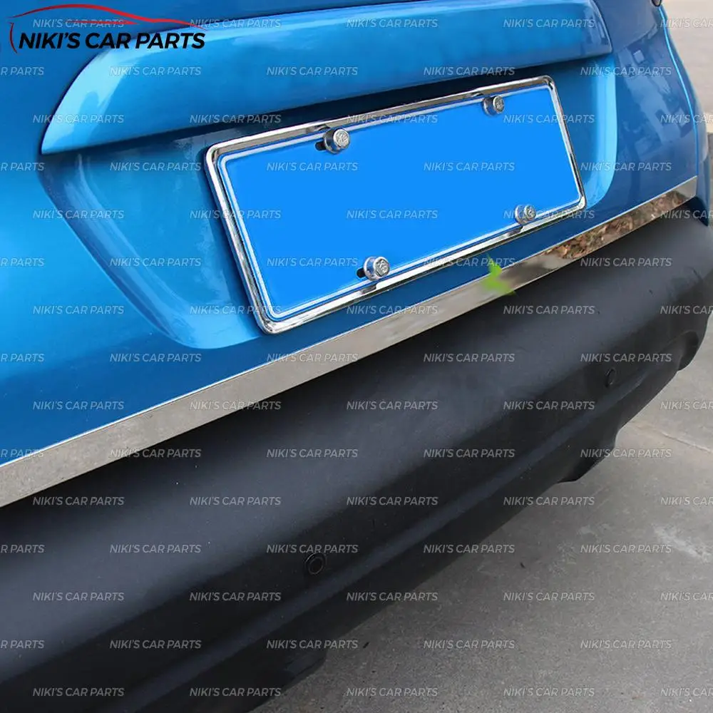 Нижняя накладка на пятые двери для Renault Captur 2013- нержавеющая сталь 1 комплект/1 шт. формовочные украшения для стайлинга автомобилей