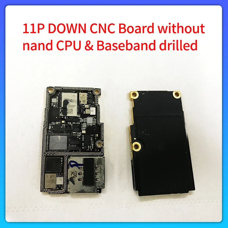 Материнская плата iPhone 11 12 Pro Max с ЧПУ ICloud заблокированная без Nand отверстием |