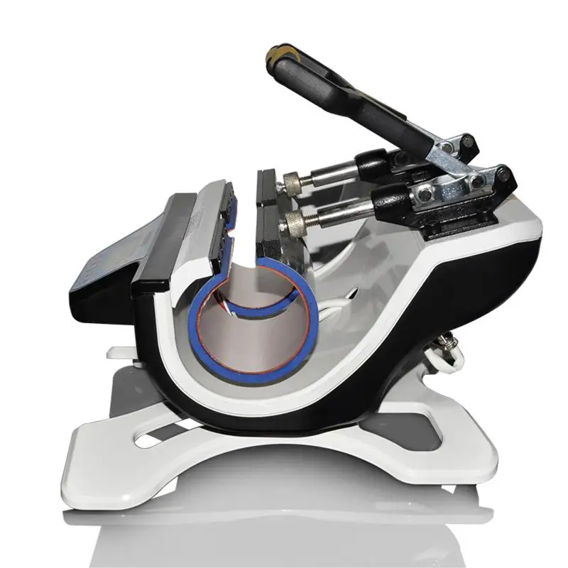 Automatic Double Stations Mug Heat Press ST-210 Sublimation Transfer Printing Tool 220V EU Plug High-Tech Quality Aesthetic