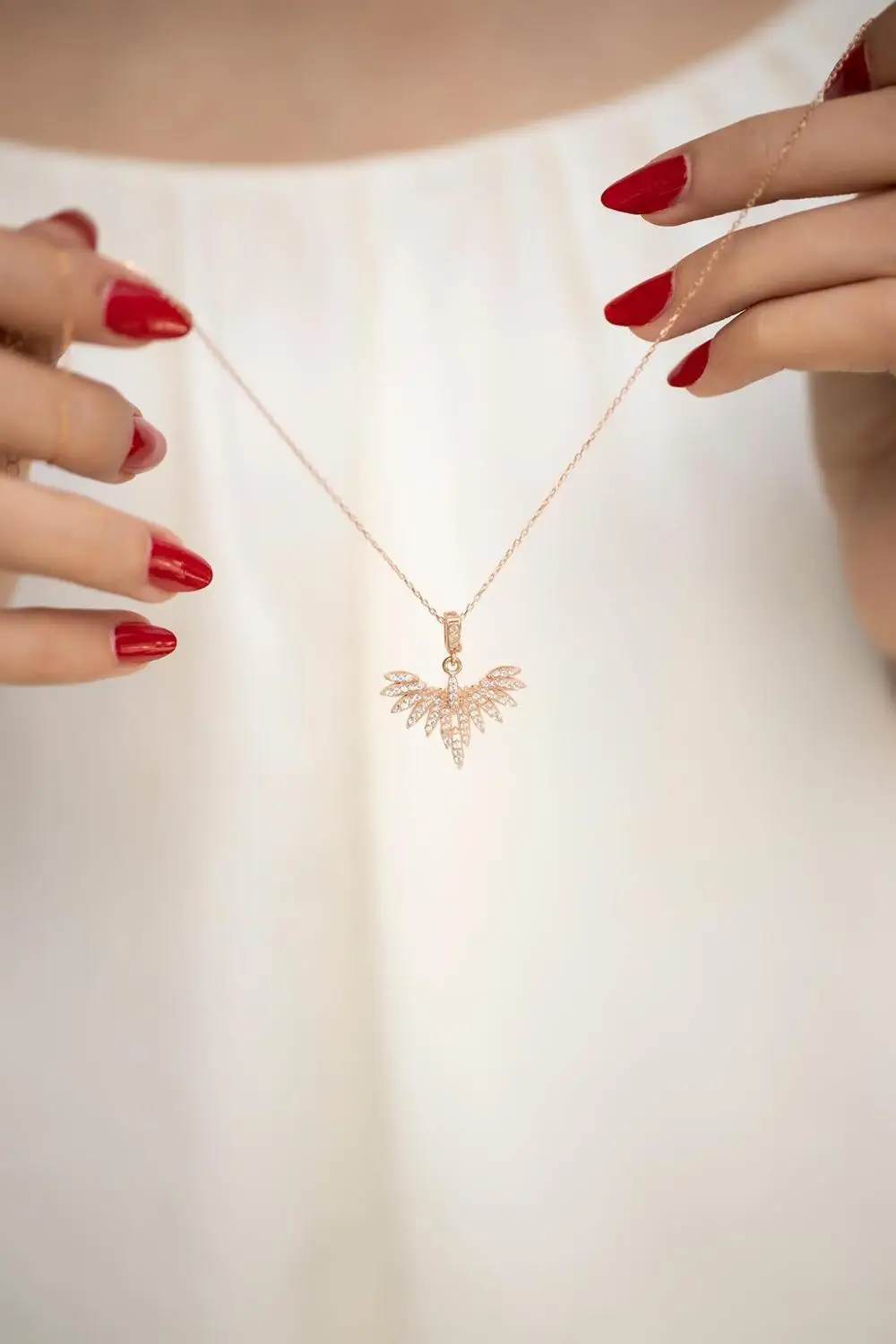 

New 925 Sterling Silver Necklace Necklaces for Women Jewelery Gift Zirkon Stone