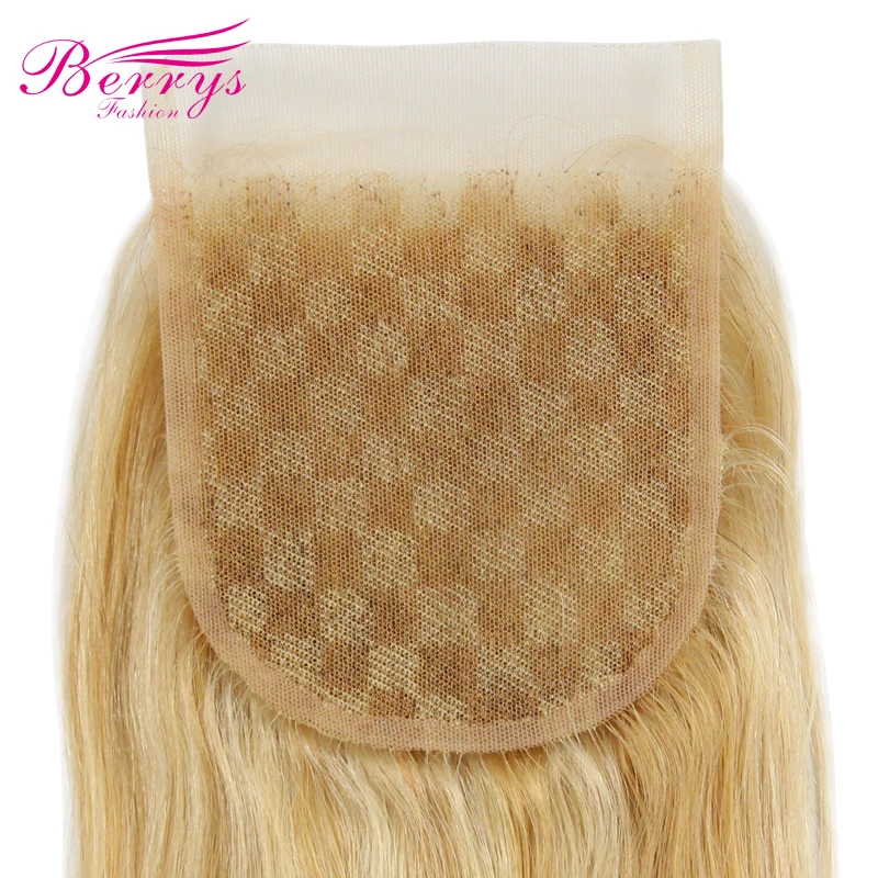 Прямой прозрачный кружевной закрытие 4X4 бесплатная часть с детскими волосами