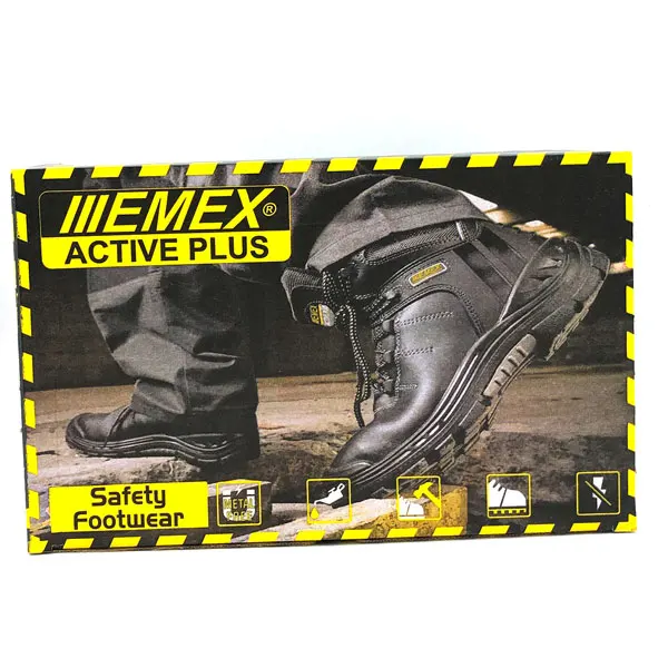 Мужская Нескользящая рабочая обувь Рабочая со стальным носком защитная