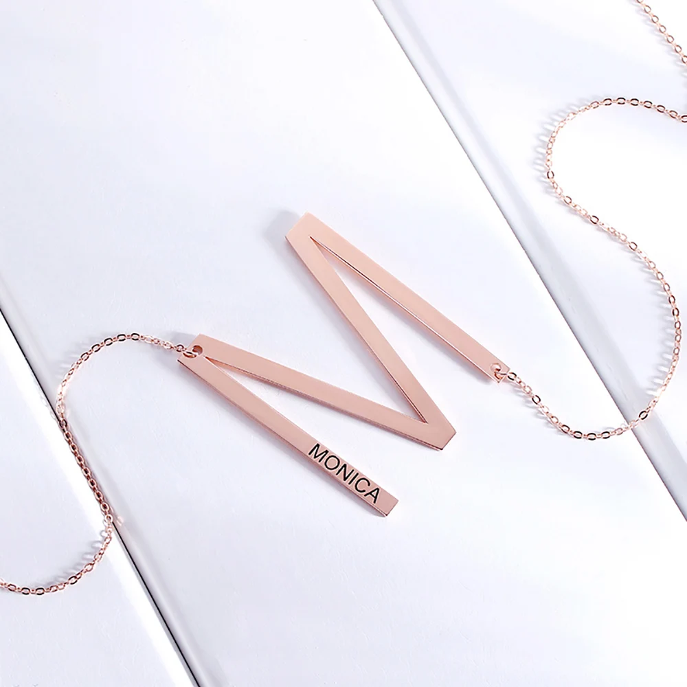 Sweey Прямая поставка персонализированное гравированное боковое начальное