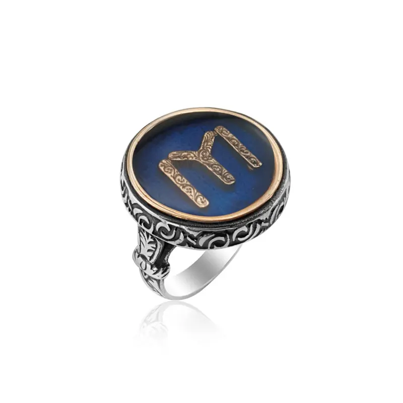 

925 Silver Ottoman Ring for Men Resurrection Ertugrul Ring for Man Kayi Ring