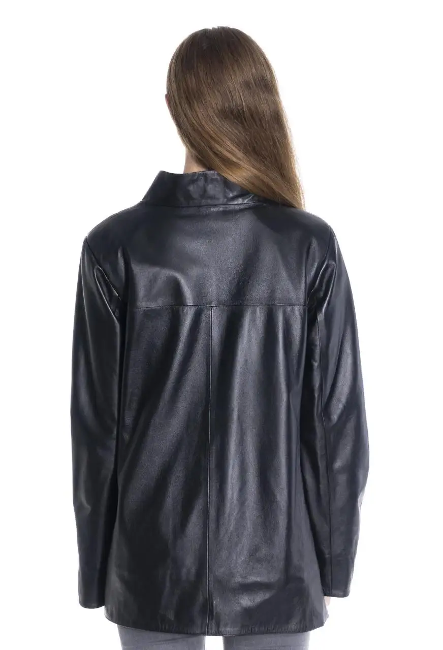 Women winter leather jacket winter Leather Jacket Genuine Real Leather Jacket leather Coat lambskin coat Female Jacket Genuine