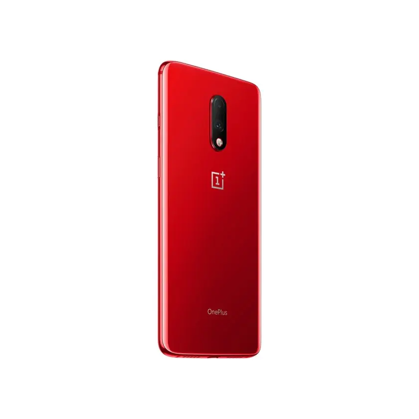 Красный Глобальная ПЗУ OnePlus 7, 8 ГБ ОЗУ, 256 Гб ПЗУ, Смартфон Snapdragon 855, 6,41 дюймов, оптический AMOLED дисплей, отпечаток пальца, камера 48 МП, UFS 3,0 - Цвет: Красный