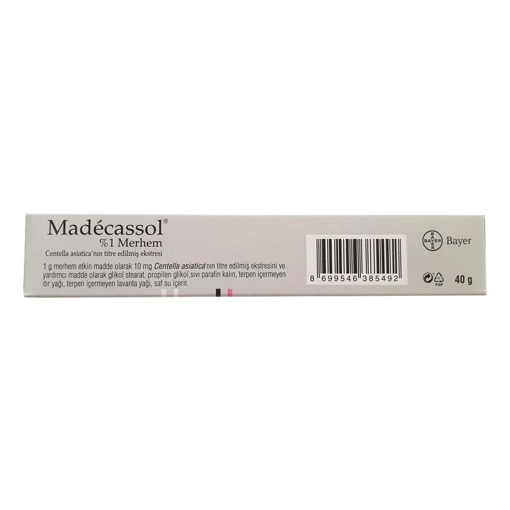 

Madecassol Cream 1% 40 GR - Used in Treatment of Scar Injury, Burn, Acne, Wrinkle