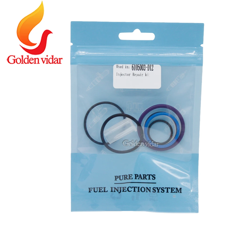 

10 шт./лот запасные части для впрыска дизельного топлива, набор для ремонта common rail 6105003-D12, для Scania, комплект для ремонта инжектора, высокое качество