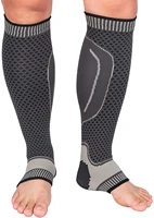 compression calf guard sports basketball football leggings running shin guard leg sleeves climbing soccer long leg warmers