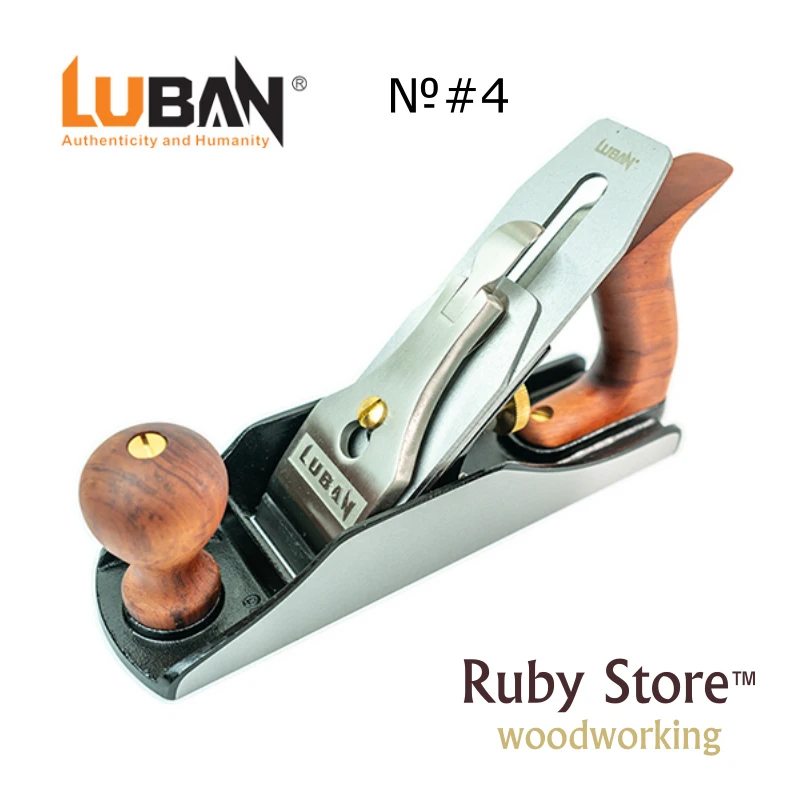 

Qiangsheng Luban No.4 Smoothing Hand Plane - Bedrock Pattern, Fine Woodworking Bench Plane