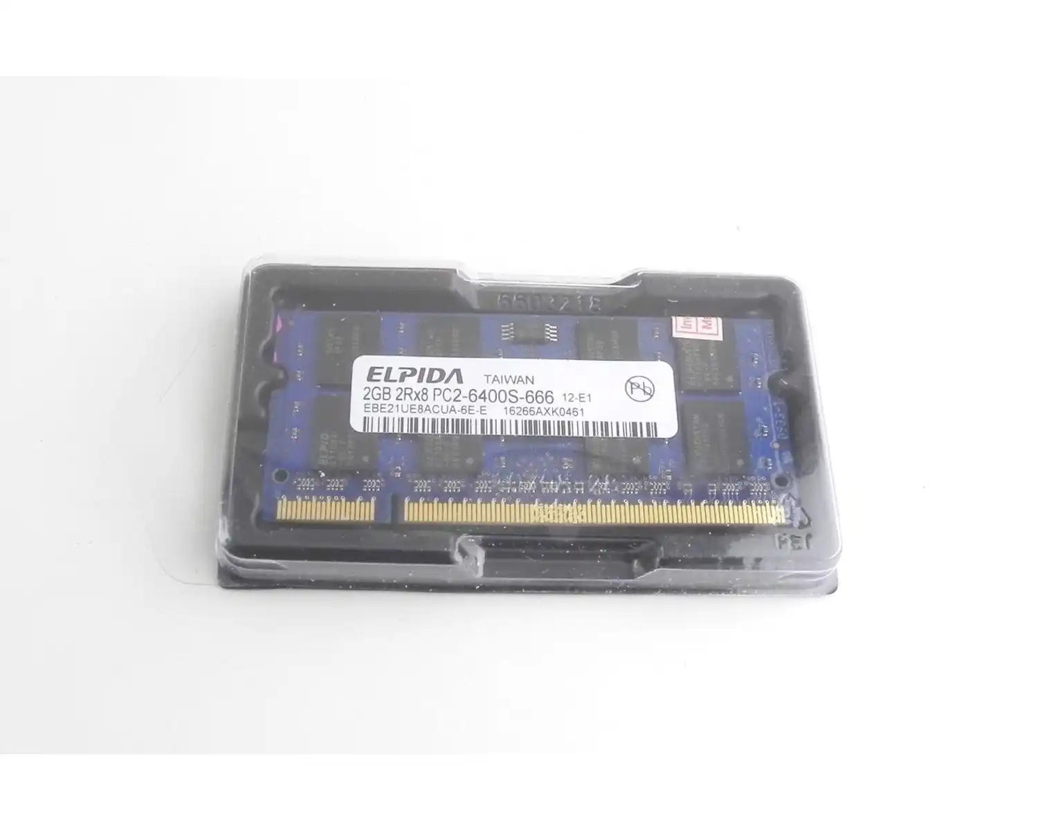 Оперативная память ELPIDA SODIMM DDR2 2GB 2Rx8 PC2 6400S 666|Оперативная память| |