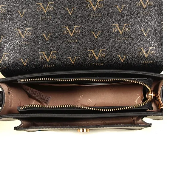 

Women's 5556 Black Lady Messenger Bag 19 V69 ITALIA 5556 Model High Quality PU Made in Turkey