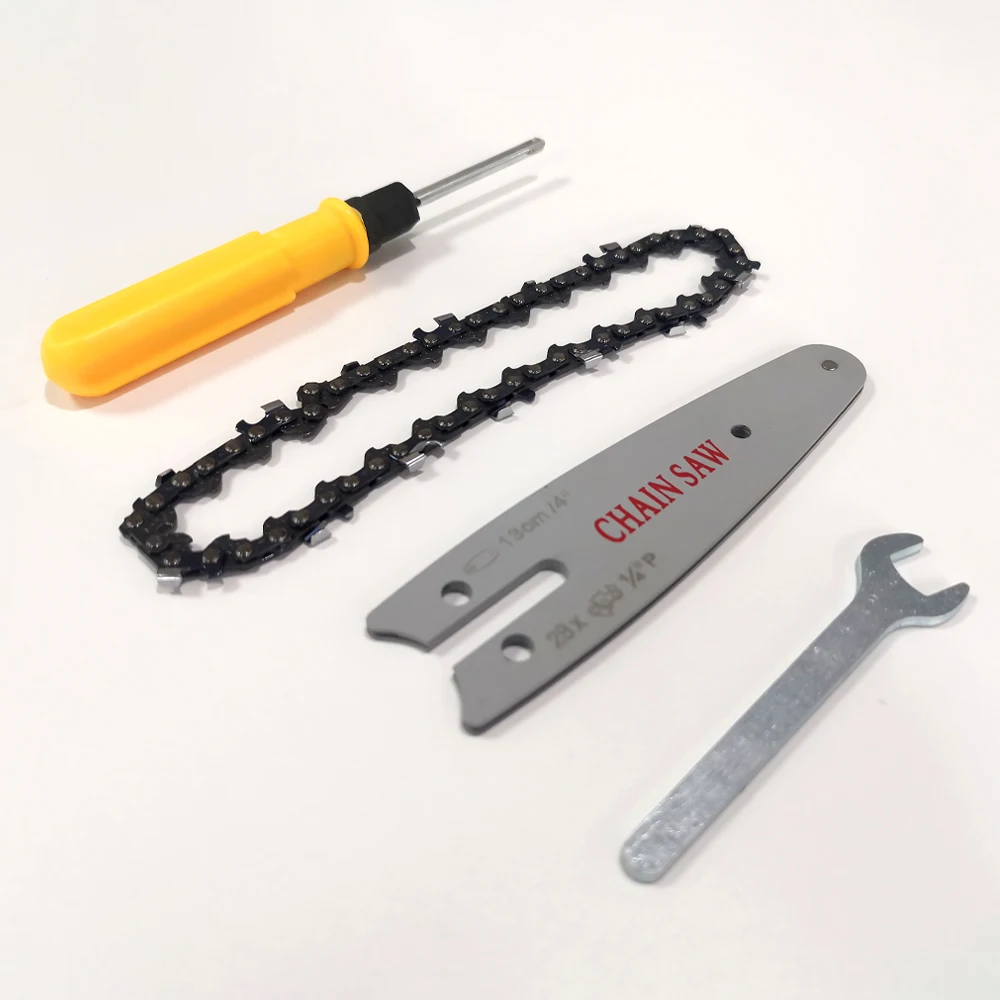 ALLSOME 4Inch Mini Electric Chain Saw Woodworking Pruning Garden Power Tool | Инструменты