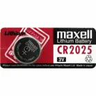 Батарейка MAXELL CR2025 3 вольта 5 штук