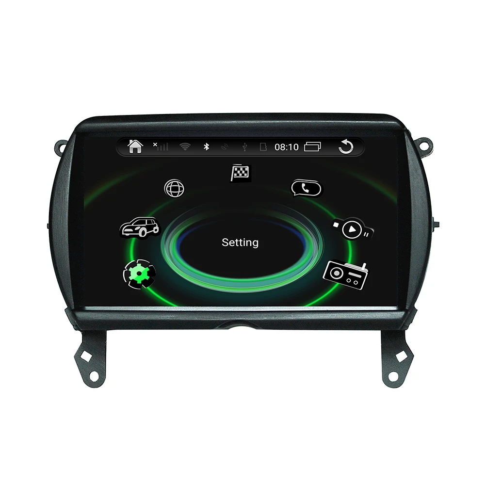 

Hualingan For (8836) carplaybmwMini car android 7.1 3g internet gps navigatior carplay multimedia videos Anti-Glare