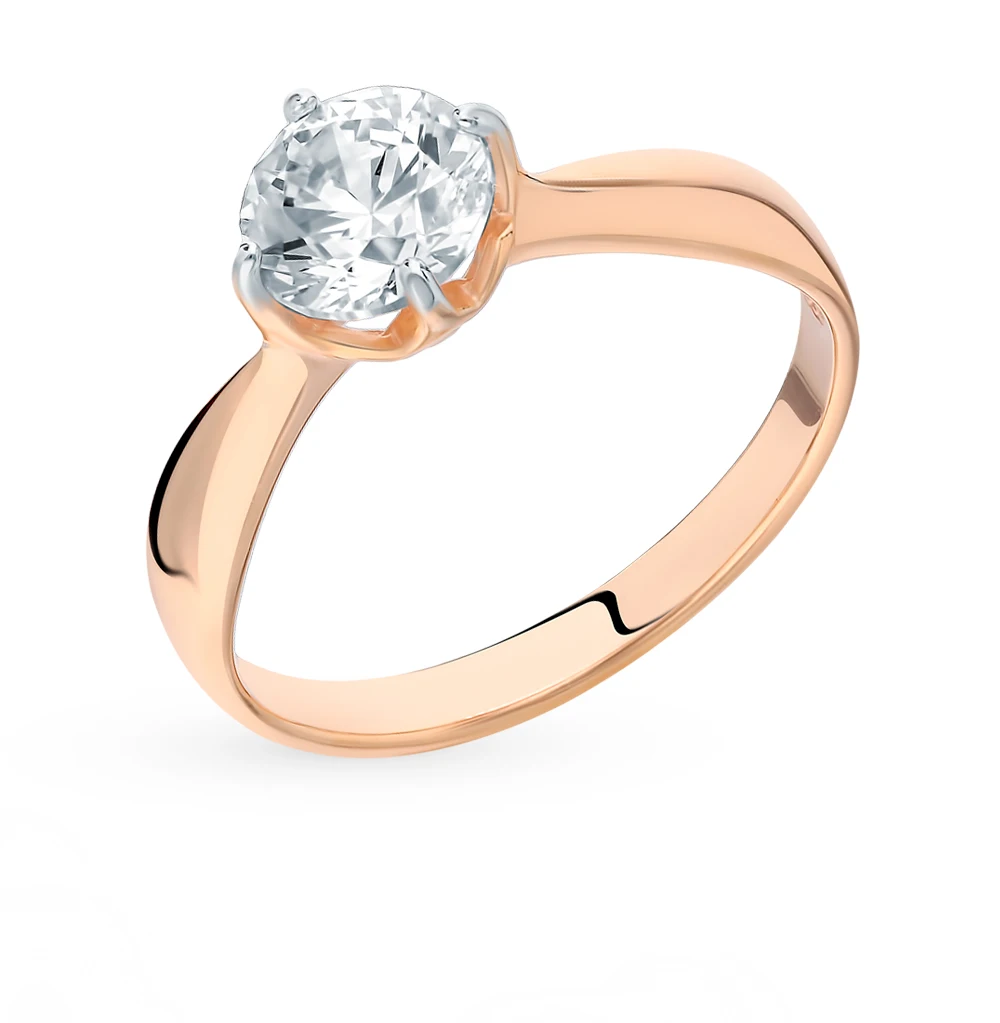Серебряное кольцо с фианитами 89010096 SUNLIGHT проба 925 |
