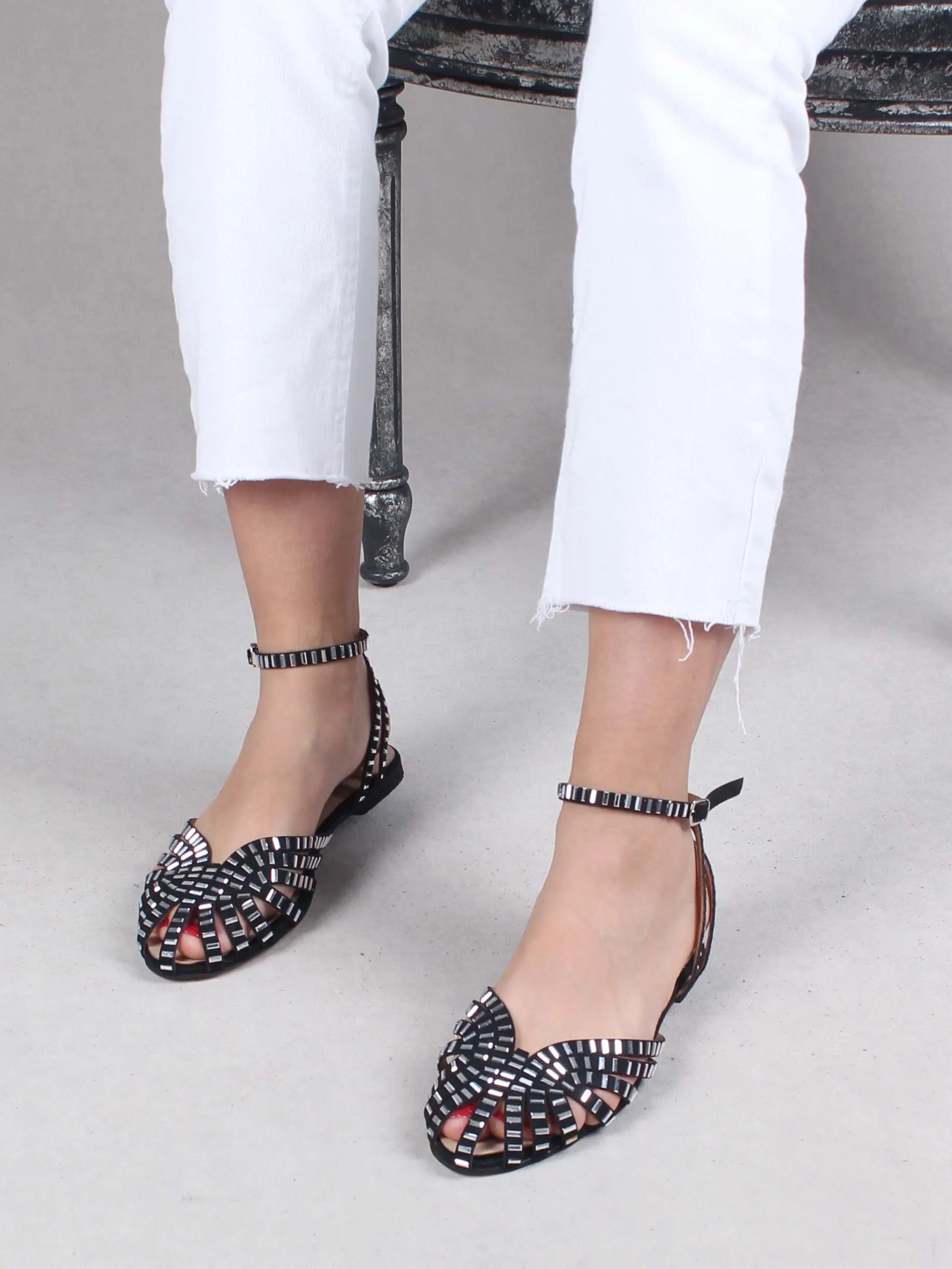 Women Sandals Black Casual Street Style 2021 Summer Season