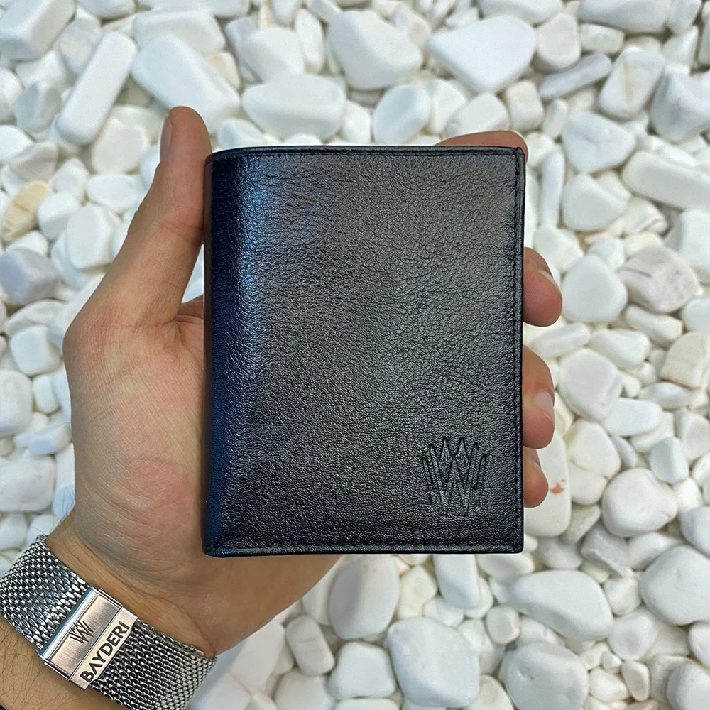 

High Quality Male Genuine Leather Wallets Men Wallet Credit Business Card Holders Leather Wallet Purses