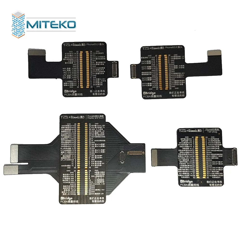 Тестовый Кабель QianLi iBridge FPC для x 6 6p 6S 7g 7P 8g 8p плата проверки неисправности дисплей