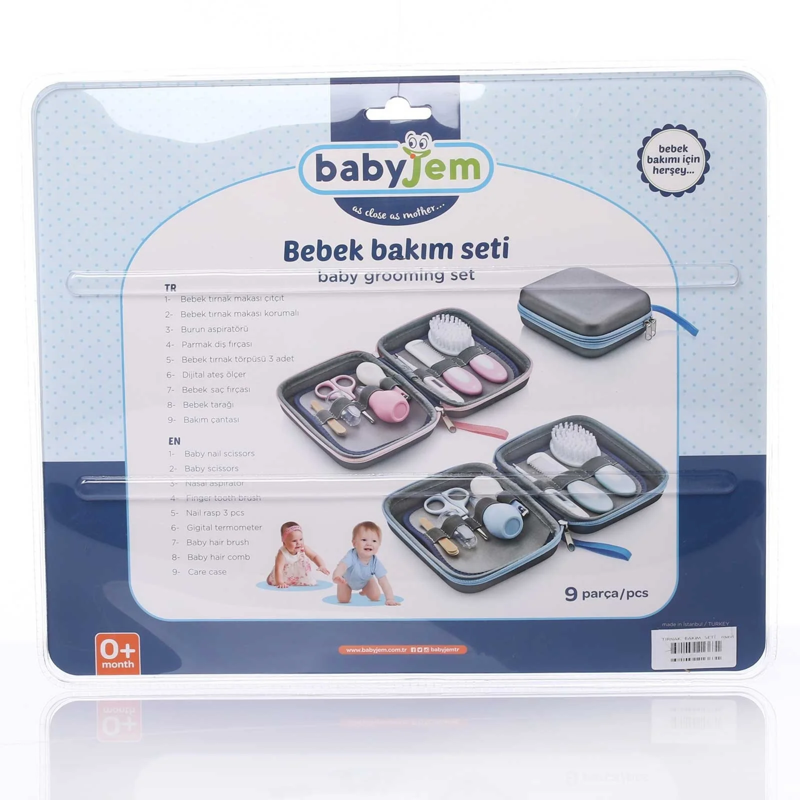 Ebebek Babyjem набор средств по уходу за грудным ребенком 9 шт 0 м + | Мать и ребенок
