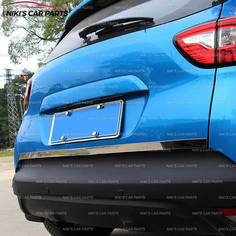 Нижняя накладка на пятые двери для Renault Captur 2013- нержавеющая сталь 1 комплект/1 шт. формовочные украшения для стайлинга автомобилей