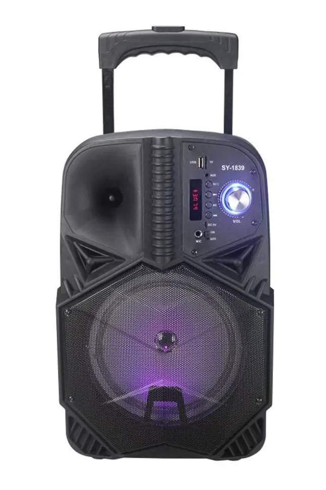 Акустическая система BT Speaker 1839 USB Bluetooth комбо колонка усилитель звук сабвуфер