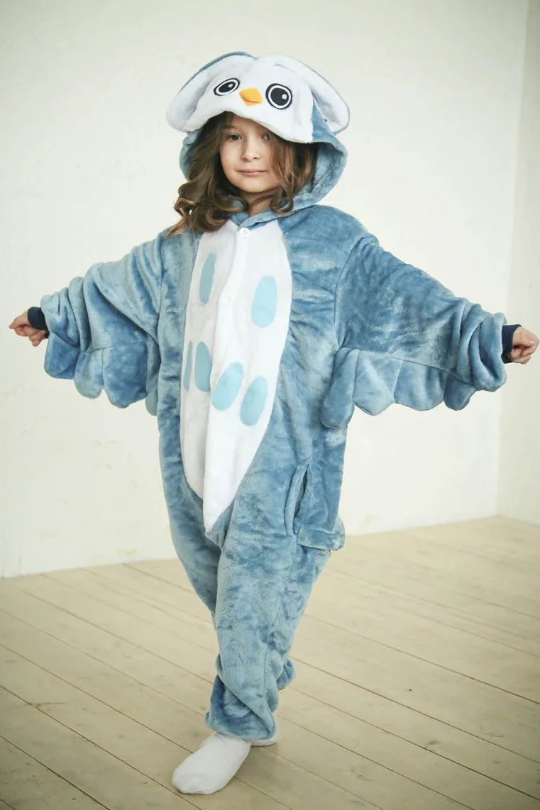 Кигуруми сова детская|Детские комбинезоны| |
