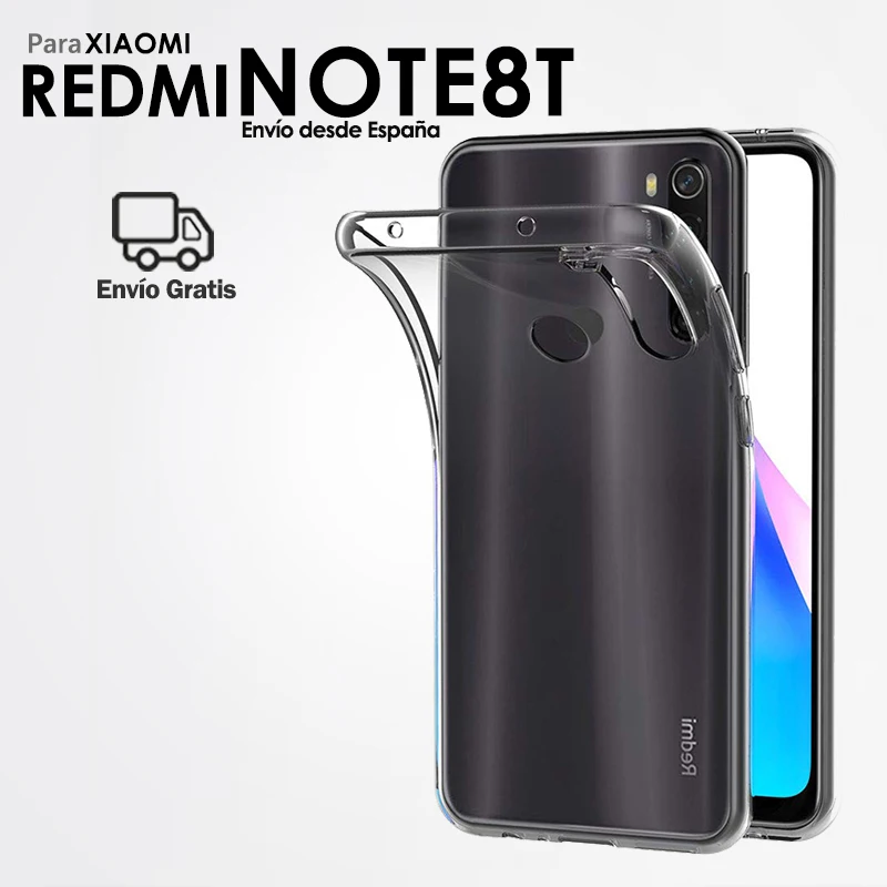 ТПУ гелевый Чехол силиконовый чехол для мобильного телефона Xiaomi Redmi Note 8T
