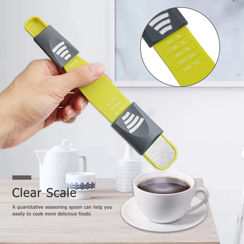MEMDOO 1 шт. мерная чашка стулья с двойным концом высоты ложка|Мерные ложки| |
