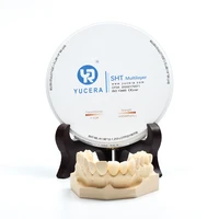yucera dental zirconia blank ceramic disc ceiso approved multilayer zirconium blank cad cam for lab
