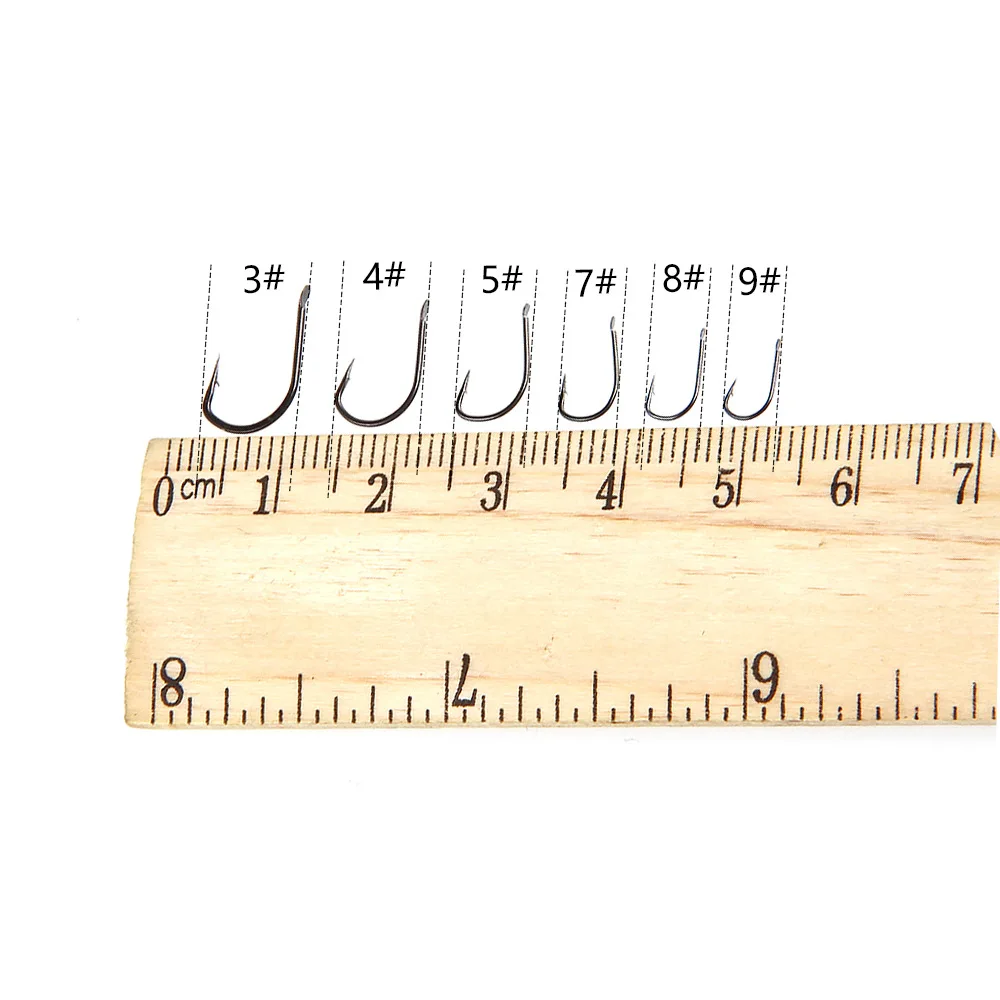 JIUYU 100 шт. рыболовные крючки из высокоуглеродистой стали морской круг одиночный