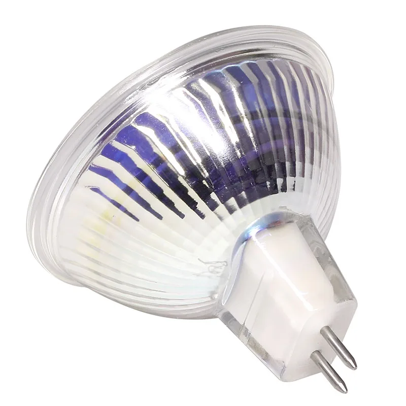 Затемняемая MR16 10Led лампа SMD BI PIN светодиодная 2 Вт 20 эквивалентная точечная 12 В 24 10