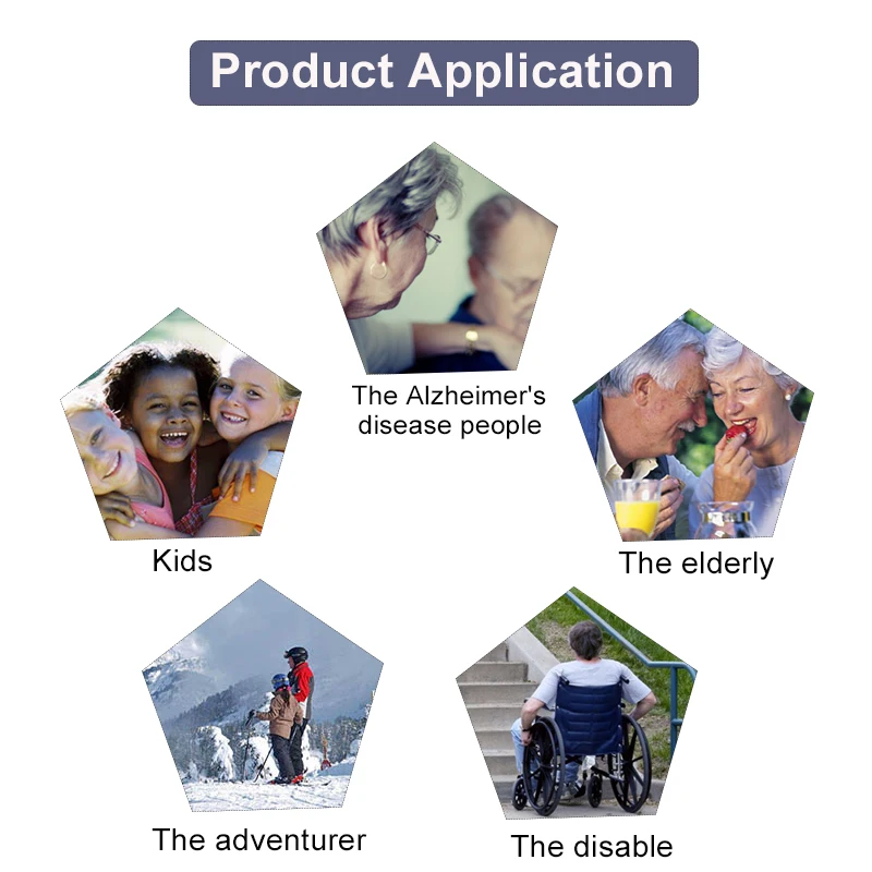 Умный мини GPS-Трекер TooGee для детей и пожилых людей брелок ключей GPS-локатор