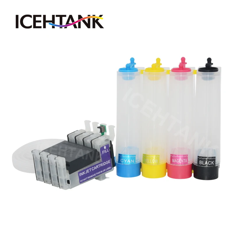 Система непрерывной подачи чернил ICEHTANK для принтера Epson T1281 Stylus S22 SX125 SX130 SX230 SX235W