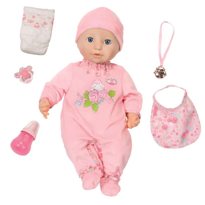 Кукла Zapf Creation Baby Annabell многофункциональная с мимикой 43 см 794-821 |