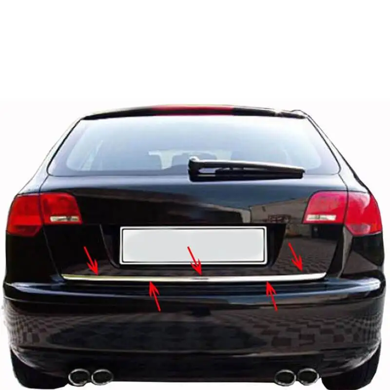 

Chrome Rear Trunk Tailgate Door Lid Cover Trim Strip for Audi A3 Sportback HB 2012-2020 Accessory for Audi