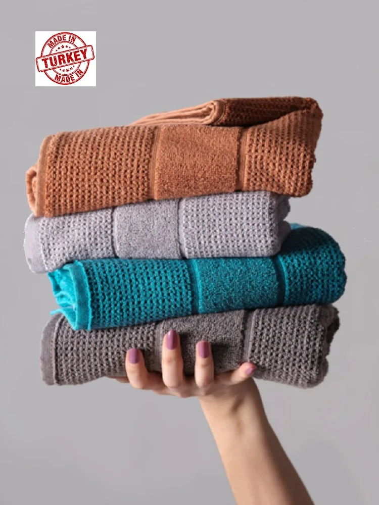 

Набор полотенец из 4 предметов, 100% хлопок, 55x90 см