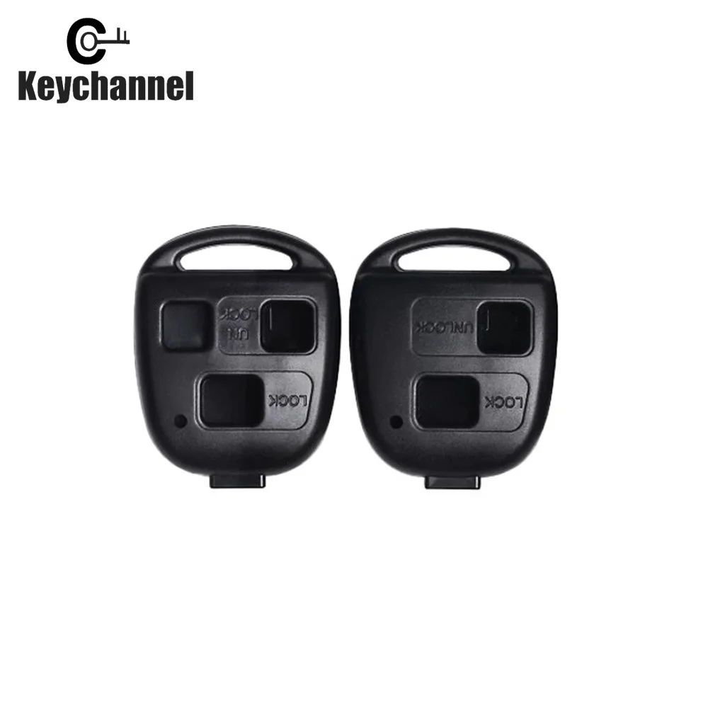 

1PCS Car Key Fob Shell Case For Lexus ES300 FJ HYQ12BBT GX470 HYQ1512V LX470/570 RX300 GS300 IS200 Replacement Shell No Blade