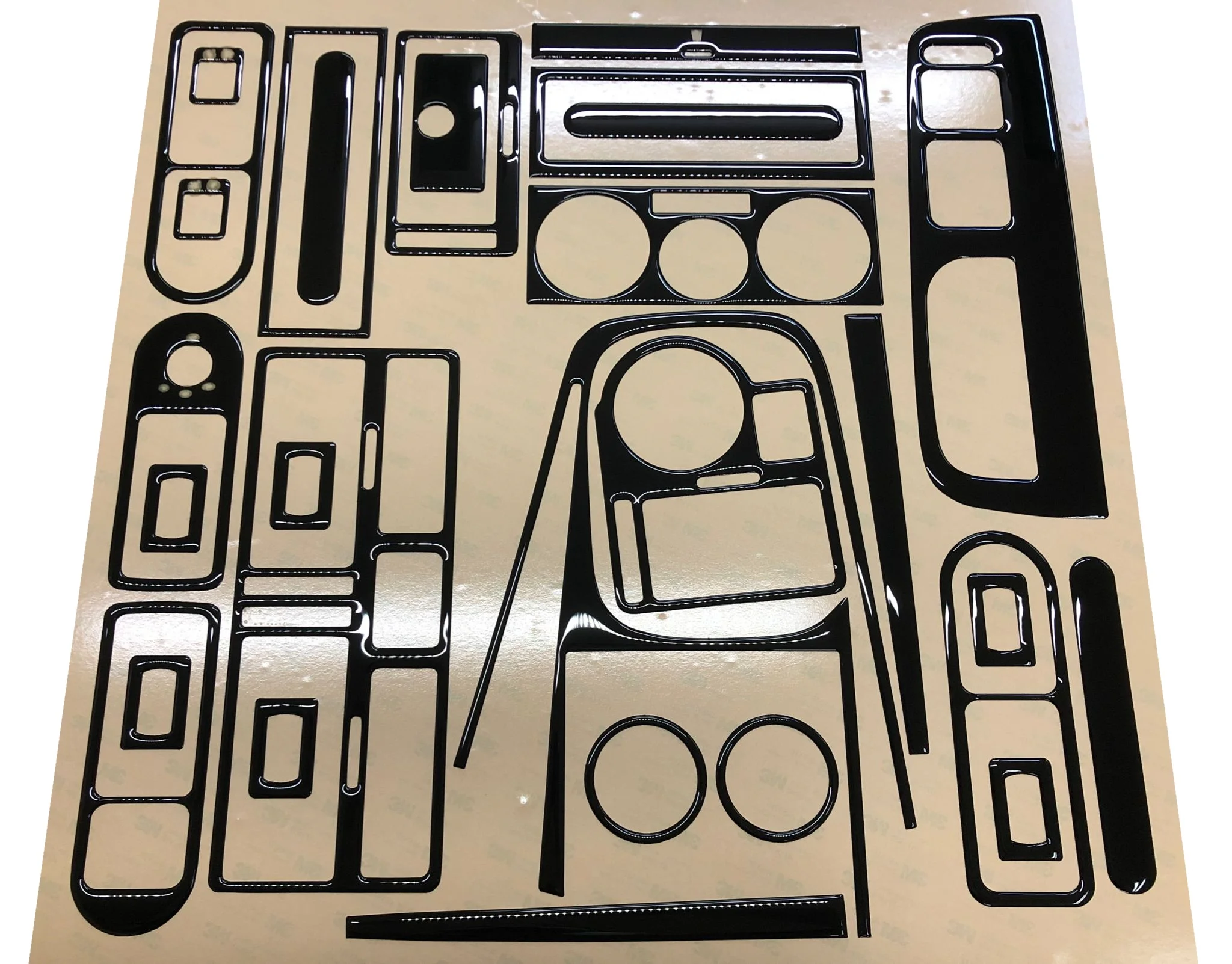

For VW Bora Dashboard Kit, Interior Stickers, Trims, Coating, Cover, Decorative, Car Accessories, Key, Protect