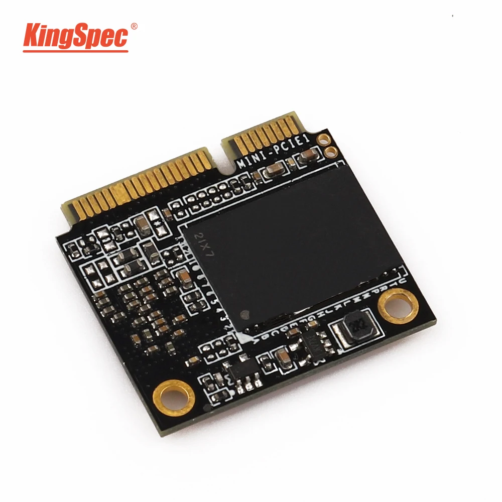 KingSpec, половина размера, mSATA SSD, 120 ГБ, 128 ГБ, SATA 3, внутренний SSD, жесткий диск, твердотельный диск, мини SATA для ноутбука, ssd, ПК, настольный компьютер