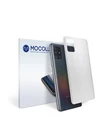 Пленка защитная MOCOLL для задней панели Samsung GALAXY A01 Карбон прозрачный