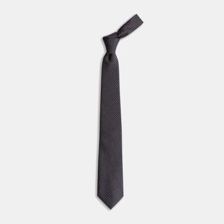 

Black And Gray Patterned Tie 67828612