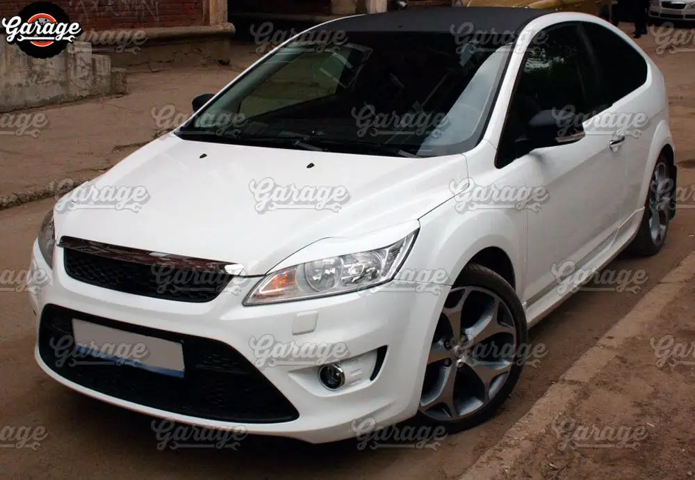 Чехол для век накладки на фары Ford Focus 2007-2011 из АБС-пластика ресничек бровей