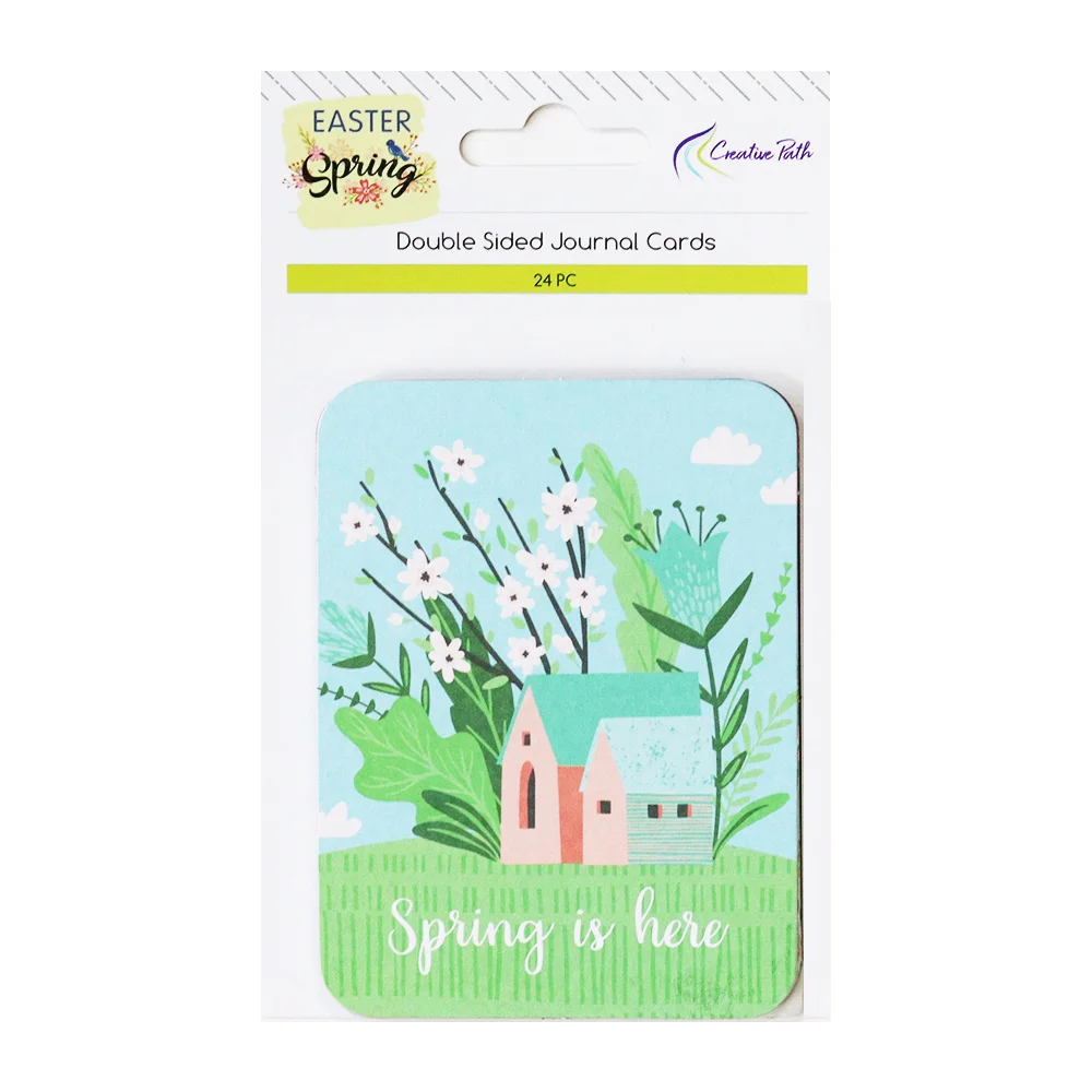 

Creative Path Cardboard Journaling Cards Double Sided Printing DIY Crafts Scrapbooking Project Album Journal Card Embellishments