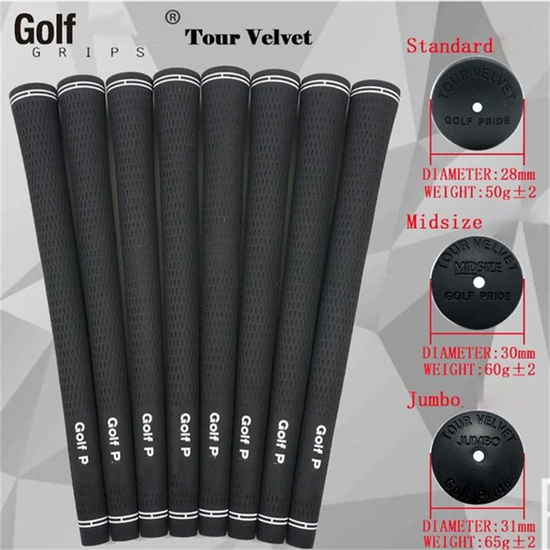 

Golf Clubs Grips TOUR VELVET Standard Midsize Jumbo High-Quality Rubber Grip For Driver Wood And Irons 13Pcs/Lot