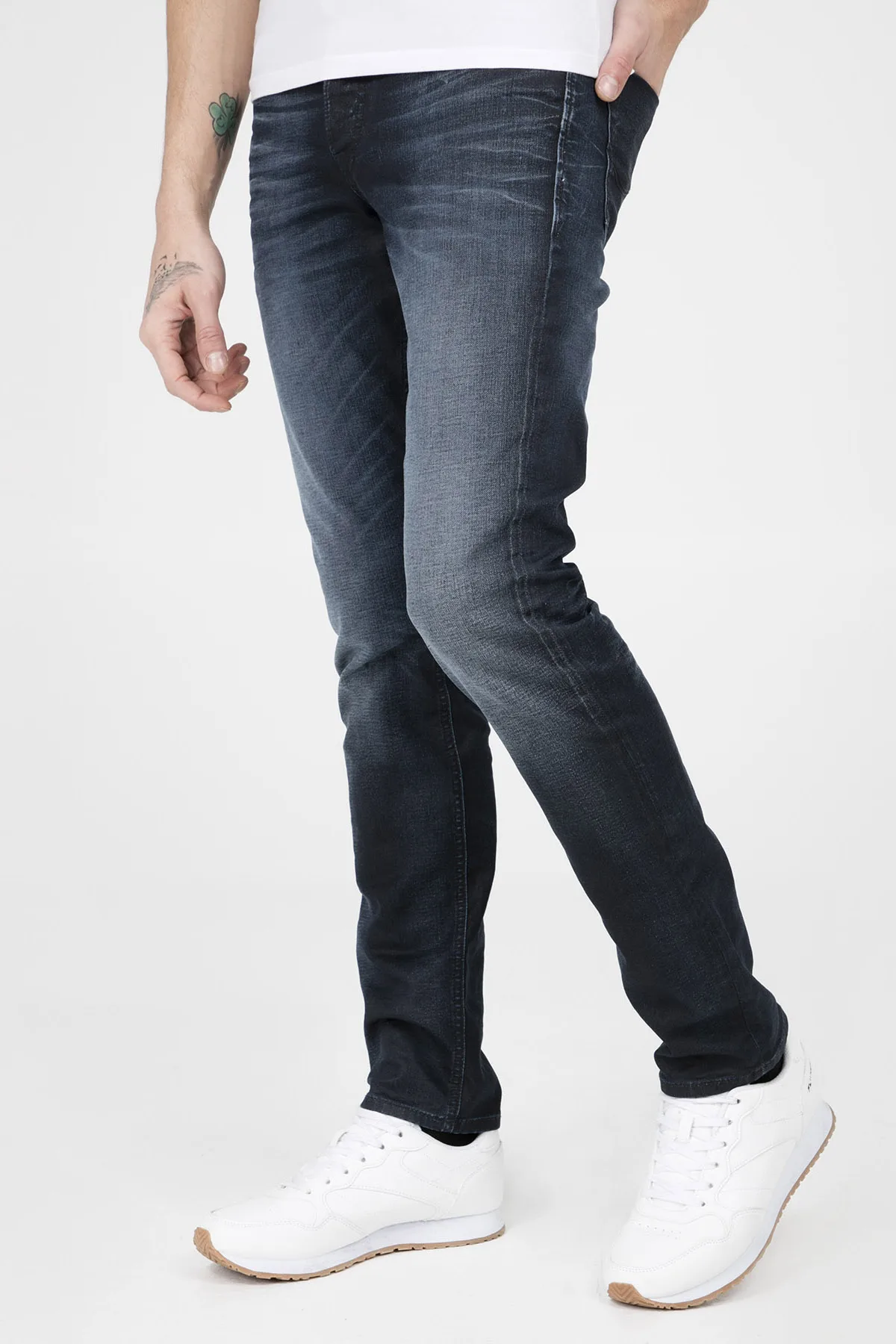 Джинсы JACK &amp JONES INTELLIGENCE jjjiglenn JJORIGINAL JOS 745 I.K NOOS джинсы мужские брюки 12140584 | Мужская